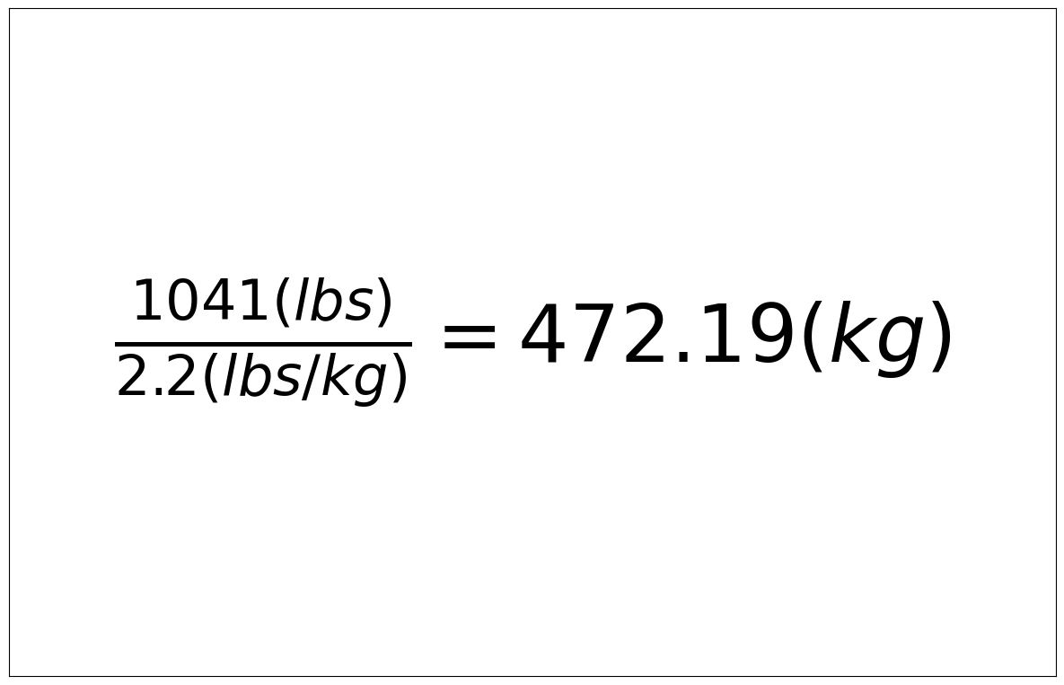 Convert 1041 lbs to kg