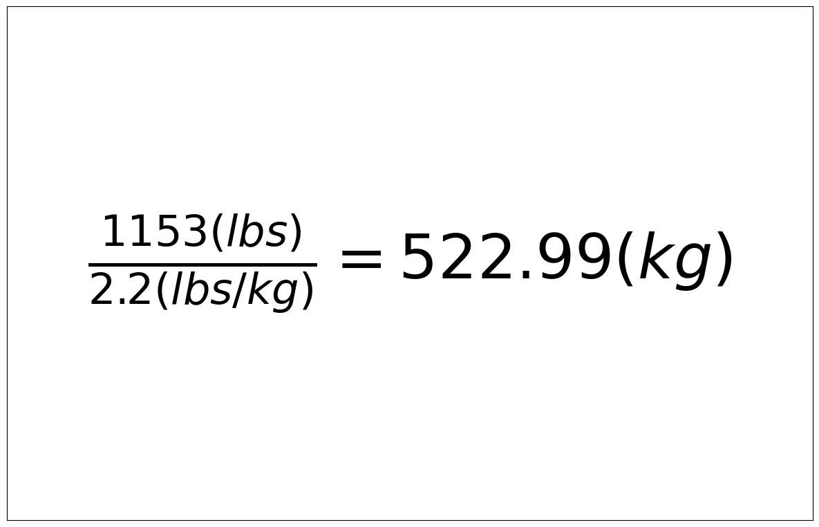 Convert 1153 lbs to kg