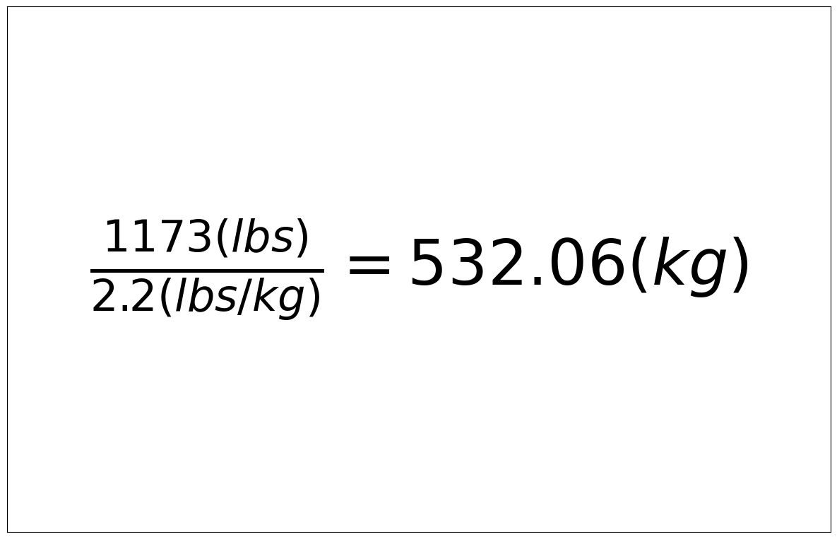 Convert 1173 lbs to kg