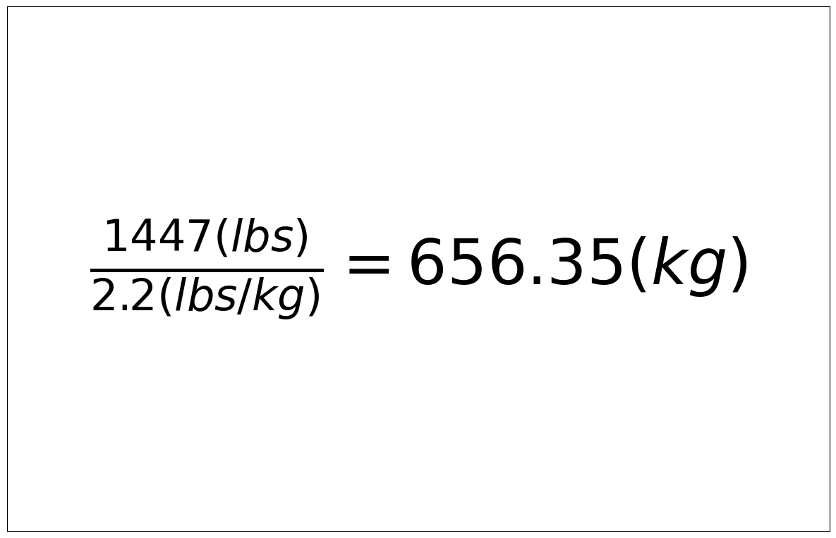 Convert 1447 lbs to kg