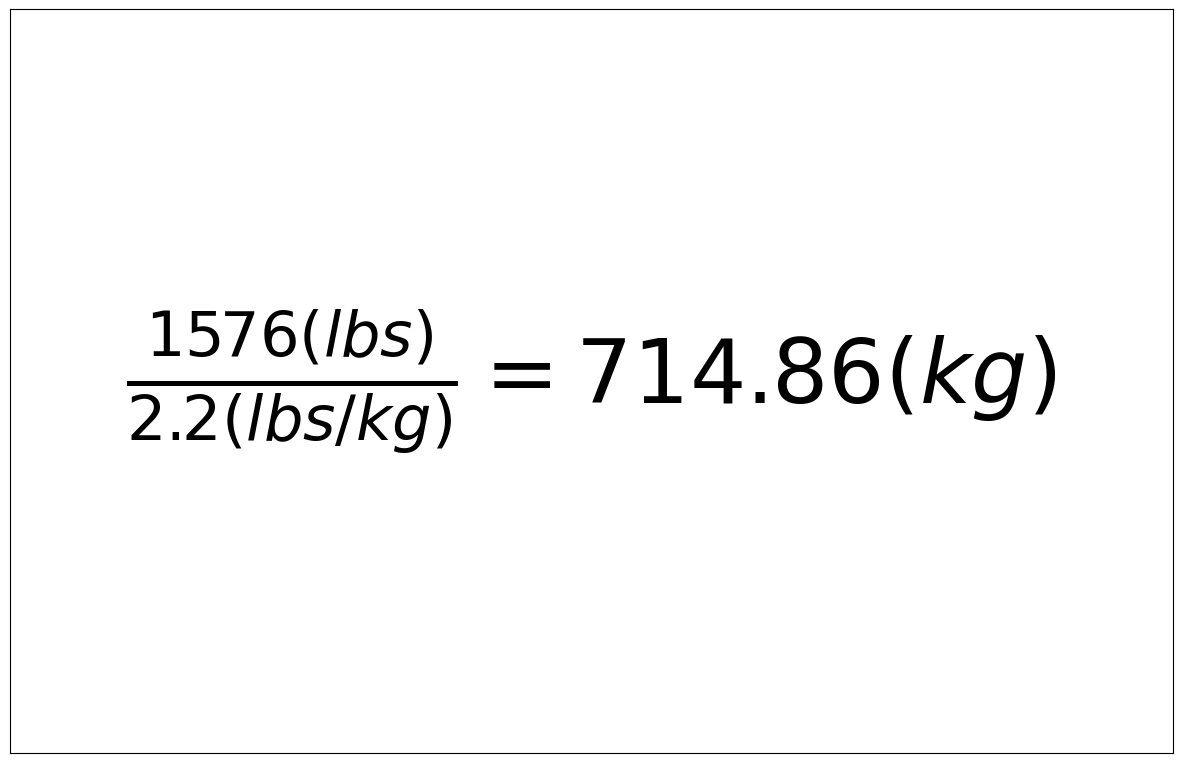 Convert 1576 lbs to kg