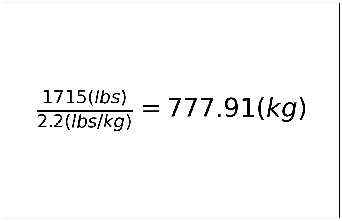 Convert 1715 lbs to kg